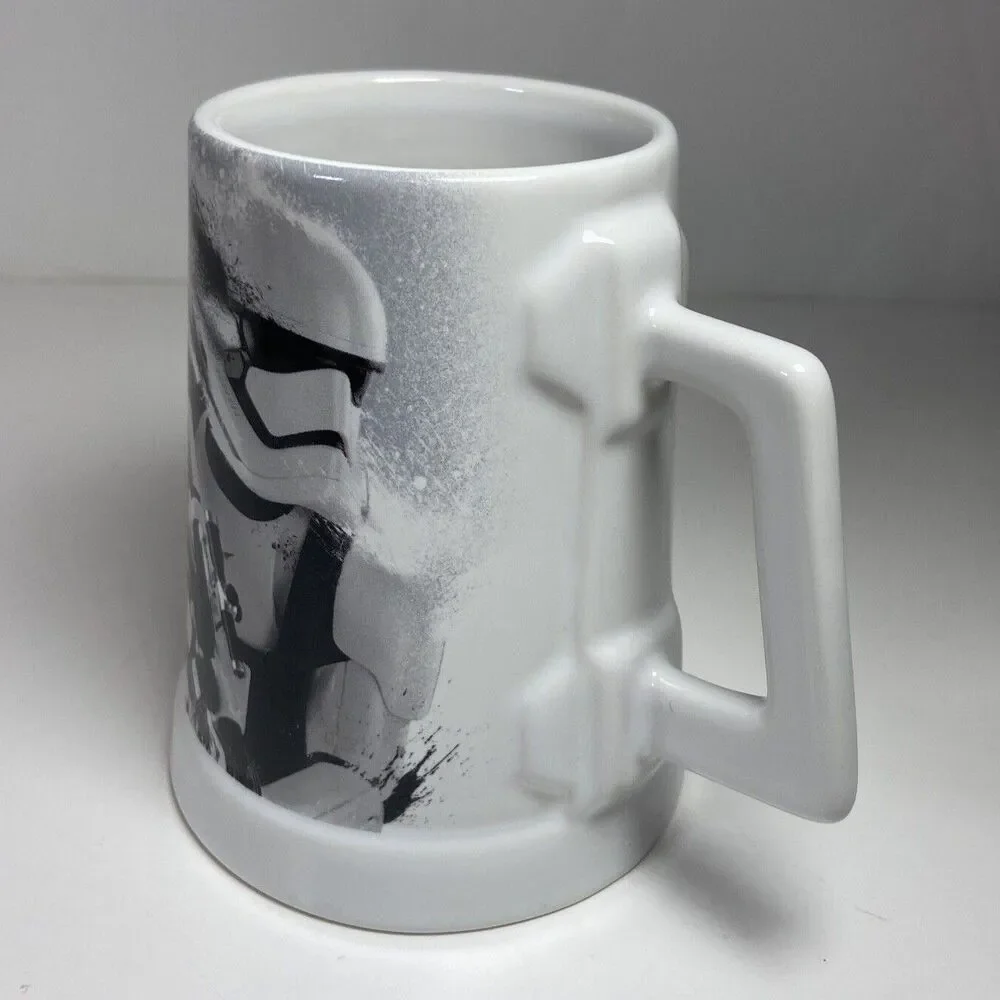 Star Wars Stormtrooper Coffee Mug Lucasfilm White/Black Ceramic 16oz - Picture 2 of 12